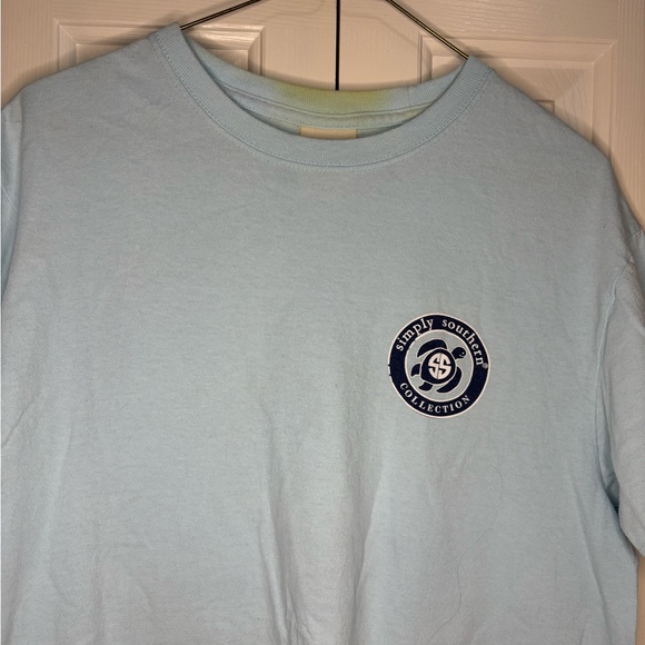 Simply Southern Red, White & Ocean Blue Short Sleeve // Size Medium - Picture 2 of 5